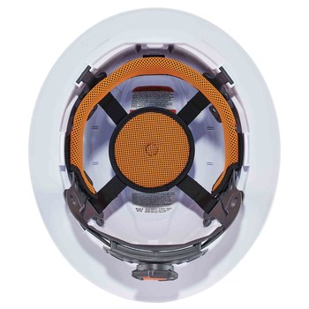 Ergodyne Skullerz 8971 Casco 60150 - 4 puntos Trinquete suspensión - Blanco