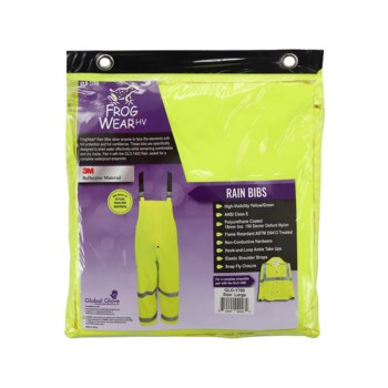 Global Glove GLO-1700 Overol para la lluvia GLO-1700/4XL - tamaño 4XG - Amarillo - glo-1700 4xl