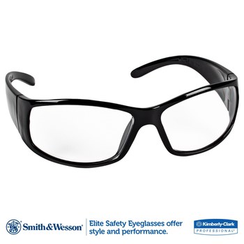 Smith & Wesson Elite Lentes de seguridad estándar lente Transparente - Marco envolvente - 079768-00865