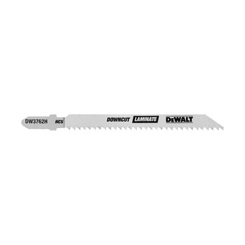 Imágen de Hoja de sierra de calar para cortar laminados T-Shank DW3762H2 de Acero con alto contenido de carbono 4 pulg. por de DEWALT (Imagen principal del producto)