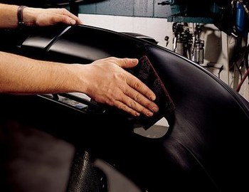3M Scotch-Brite Almohadilla de mano 07777 - Carburo de silicio - 9 pulg. x 6 pulg.