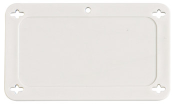 Imágen de Brady Blanco Rectángulo Plástico 87696 Etiqueta en blanco para válvula (Imagen principal del producto)