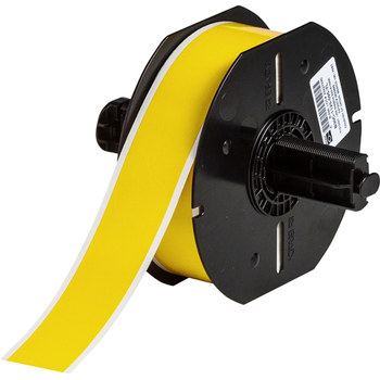 Imágen de Brady Amarillo Autoextinguible Poliimida Transferencia térmica B33C-1000-472YL Rollo de etiquetas para impresora de transferencia térmica continua (Imagen principal del producto)