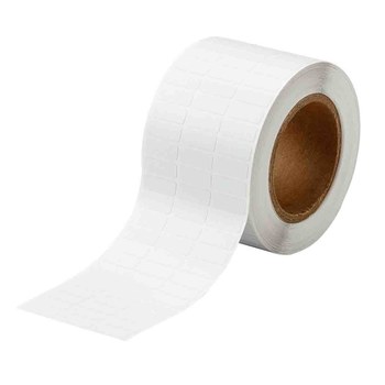 Brady UltraTemp THT-3-719-10 Rollo de etiquetas troqueladas para impresoras - 1 pulg. x 0.375 pulg. - Poliimida - Blanco - B-719