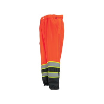 Global Glove FrogWear GLO-88P Pantalones de alta visibilidad GLO-99P/SM/MD - tamaño Pequeño/Mediano - Poliéster - Naranja - ANSI clase E - glo-99p sm/md