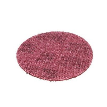 3M Scotch-Brite No tejido Óxido de aluminio Granate Disco de velcro - Óxido de aluminio - 4 pulg. - Mediano - 07451