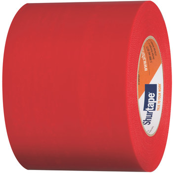 Shurtape PE 333 Rojo aserrado Cinta de enmascarar - 96 mm Anchura x 55 m Longitud - SHURTAPE 152421