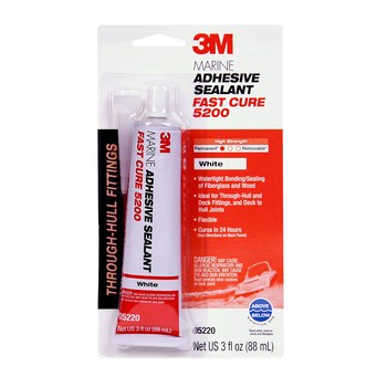 3M Marino 5200FC Adhesivo/sellador Blanco Pasta 3 oz Tubo - 05220