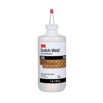 3M Scotch-Weld CA8 Adhesivo de cianoacrilato Transparente Líquido 1 lb Tubo - 21067