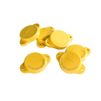 Imágen de DBI-SALA i-Safe Amarillo Termoplástico Etiqueta de RFID (Imagen principal del producto)