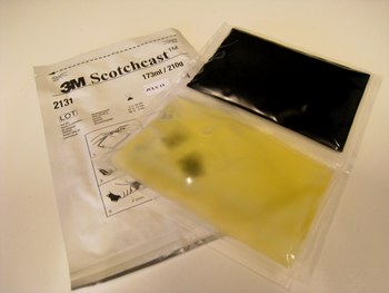 3M Scotchcast B2131 Negro Poliuretano Compuesto ignífugo - 59166