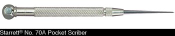 Imágen de Trazador de bolsillo de acero 70A de Acero 2 - 3/8 pulg.adas (60mm) por 1/4 pulg. (6.4mm) de Starrett (Imagen principal del producto)