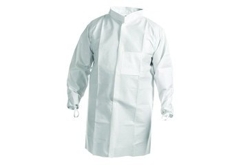Ansell Kimtech A7 Capa de laboratorio para quirófano 47653 - tamaño Grande - Blanco