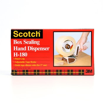 3M Scotch H180 Gris Dispensador de cinta de mano - 19008