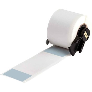Imágen de Brady Azul, Transparente Vinilo Transferencia térmica M6-33-427-BL Etiquetas autolaminables para cables y alambres (Imagen principal del producto)