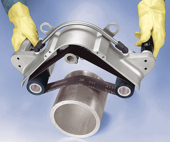 Dynabrade Dynangle II Herramienta abrasiva con cinturón - entrada NPT de 1/2 pulgada - 1.2 hp - 14300