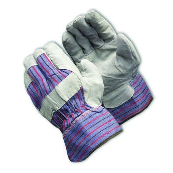 Imágen de PIP S85-7500 Negro/Azul/Gris/Rojo Grande Cuero Dividir Cuero vacuno Cuero Guantes de trabajo (Imagen principal del producto)