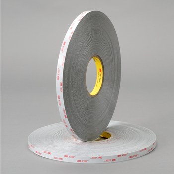 3M 4936 Gris Cinta VHB - 1/2 pulg. Anchura x 72 yd Longitud - 25 mil Espesor - 65747