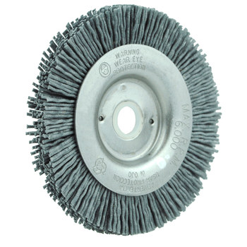 Weiler Nylox 31084 Cepillo de rueda - Rizado redondo Nailon cerda