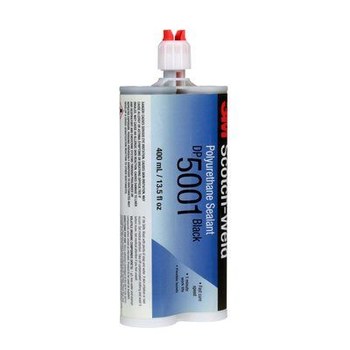 3M Scotch-Weld DP5001 Negro Sellador de poliuretano - Líquido 400 ml Cartucho doble - 98296