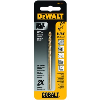 Imágen de DEWALT 135° Cobalto Broca DW1211 (Imagen principal del producto)