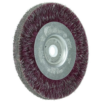 Weiler Polyflex 35084 Cepillo de rueda - Prensado encapsulado Acero cerda