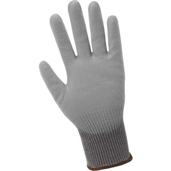 Global Glove Gris Grande Nailon Guantes resistentes a cortes - Bolsa de plástico - pug-006 lg