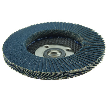 Weiler Wolverine Tipo 27 - Zirconio - 4-1/2 pulg - 80 - Mediano - 31392