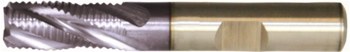Cleveland Rougher De Alto Rendimiento Fresa escariadora - 3/4 in, 3/4 pulg. - 4 Flauta(s) - 5 1/4 pulg. Longitud - C41183