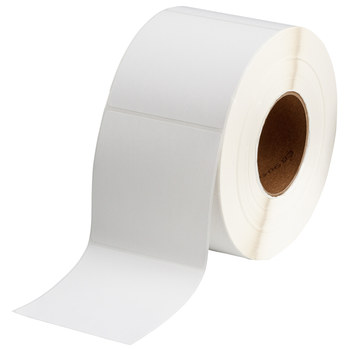 Imágen de Brady Blanco Papel Transferencia térmica THT-77-402-1.4 Rollo de etiquetas para impresora de transferencia térmica troquelado (Imagen principal del producto)