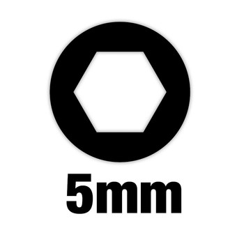 Milwaukee HollowCore 5M 48-22-2561 Llave de vaso - Acero forjado - 182.88 mm - 67099