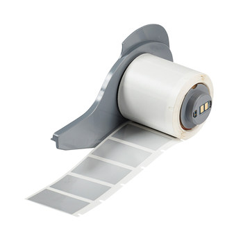 Imágen de Brady MetaLabel Plateado Poliéster Transferencia térmica M7-30-435 Etiquetas metalizadas para impresora (Imagen principal del producto)