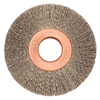 Weiler 16833 Cepillo de rueda - Rizado Acero inoxidable cerda
