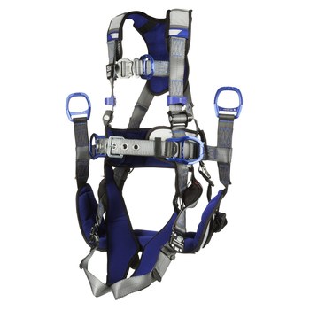 DBI-SALA ExoFit X200 Escalada Arnés para el cuerpo 70804548868 - tamaño Grande - Gris - 19697
