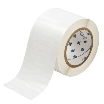 Imágen de Brady Blanco Poliéster Transferencia térmica THT-3-422-10 Rollo de etiquetas para impresora de transferencia térmica troquelado (Imagen principal del producto)