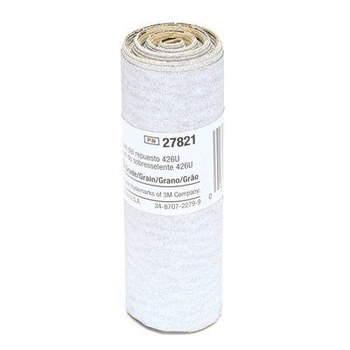 3M Stikit Rollo de lijado 27821 - 3 1/4 pulg. x 85 pulg. - Carburo de silicio - 180 - Muy fino