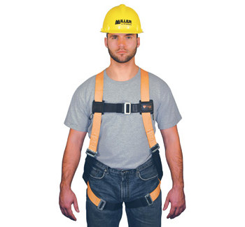 Imágen de Miller Titan TF4577 Amarillo Pequeño/Mediano Estilo chaleco Relleno trasero Arnés para el cuerpo (Imagen principal del producto)