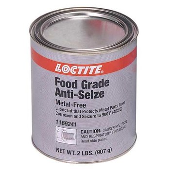 Loctite Lubricante antiadherente - 2 lb Lata - Grado alimenticio - 1169241, IDH 1169241
