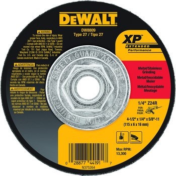 Imágen de DEWALT XP Disco esmerilador 41917 (Imagen principal del producto)