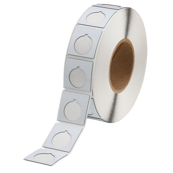 Imágen de Brady Blanco Poliéster Transferencia térmica THTEP-169-593-.5 Rollo de etiquetas para impresora de transferencia térmica troquelado (Imagen principal del producto)