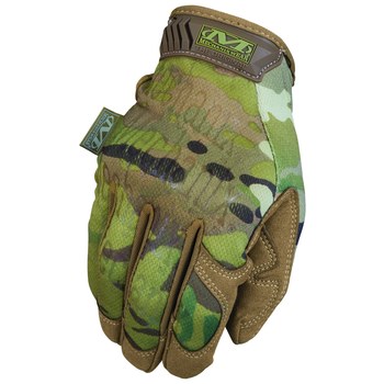 Mechanix Wear El original MultiCam XL Cuero Guantes de trabajo - 781513-62471