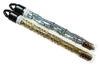 Imágen de Juego de acopladores/conectores 15X-1501-T2 de Latón/acero plateado por 1/4 pulg. de Coilhose (Imagen principal del producto)