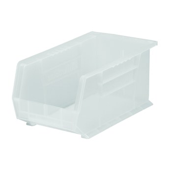 Imagen de Akro-mils Akrobin 60 lb Transparente Polímero de grado industrial Colgado/Apilado Contenedor de almacenamiento (Imagen principal del producto)