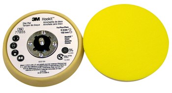 3M Hookit Almohadilla de disco - Accesorio Velcro - Diámetro 5 pulg. - 77855