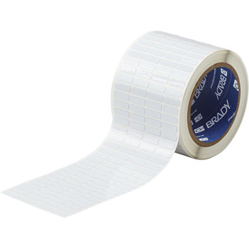 Imágen de Brady Blanco Poliimida Transferencia térmica THT-1-797-10 Etiqueta de circuito impreso troquelada (Imagen principal del producto)