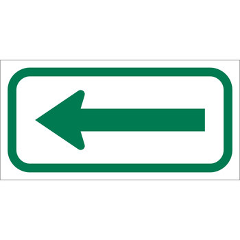 Imágen de Brady B-959 Aluminio Rectángulo Blanco Carteles de alto, control de tráfico y pancartas 112624 (Imagen principal del producto)