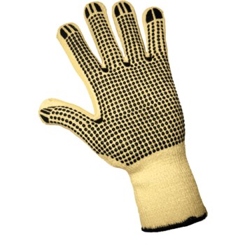Global Glove Samurai TAK515-D2 Amarillo/negro Grande Silicio Guante resistente a cortes - tak515-d2 lg