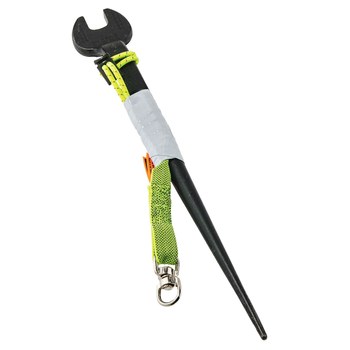 Ergodyne Squids Tool Tails 3755 Cinta de sujeción de herramienta 19755 - 1 pulg. x 12 pies - Gris