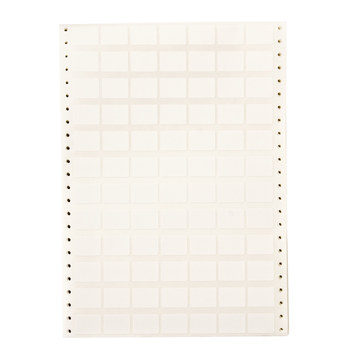 Imágen de Brady Datab Blanco Escribible Vinilo Matriz de puntos DAT-83-502-10 Etiqueta de impresora de etiquetas de puntos (Imagen principal del producto)