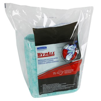 Kimberly-Clark WypAll 91367 Limpiador - 10.5 pulg. x 12 pulg. - Verde
